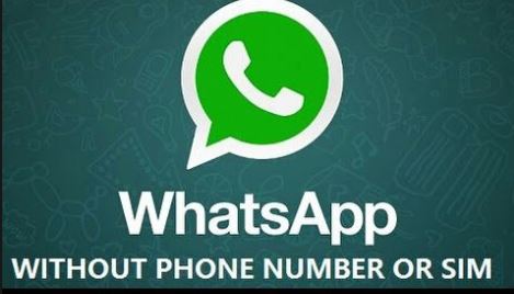 WhatsApp use without mobile number Or Sim ?
