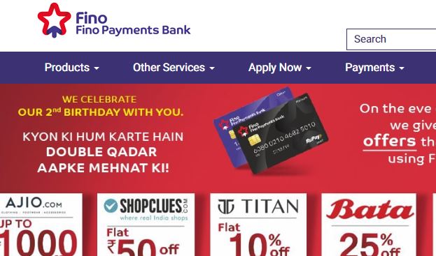 Fino payment bank