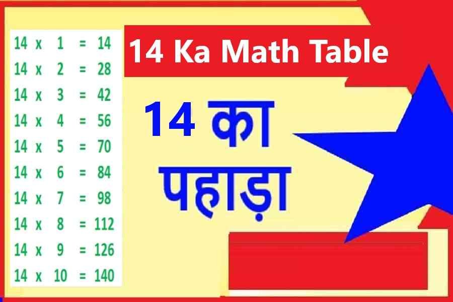 14 Ka Table