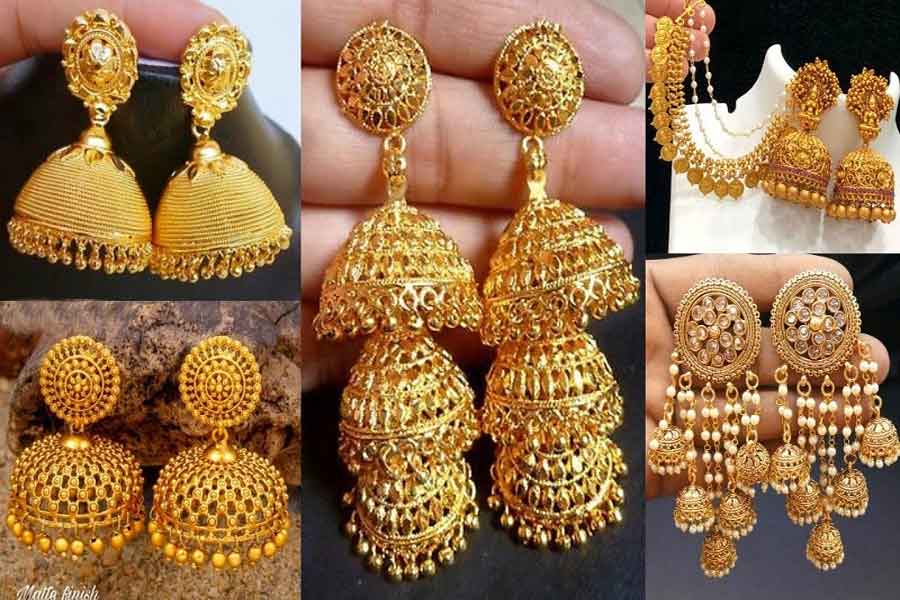 gold-Jhumka-Design