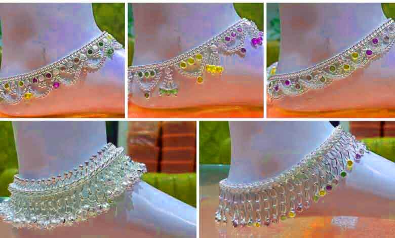 Bridal New Anklet : खूबसूरत दिखने वाली पायल डिजाइन आपके ऊपर खूब जचेंगे