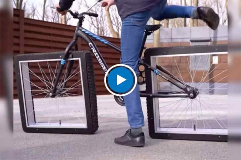 Square Wheels Bicycle