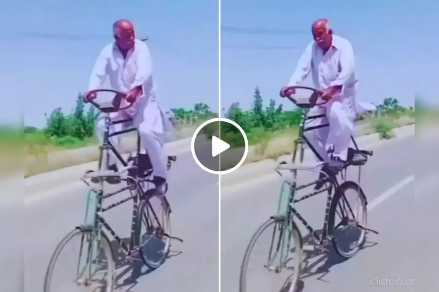 Double Decker Cycle Viral video