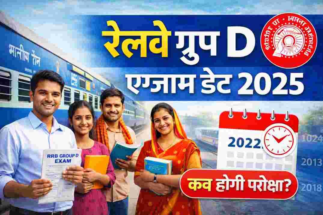 RRB Group D Exam Date 2025